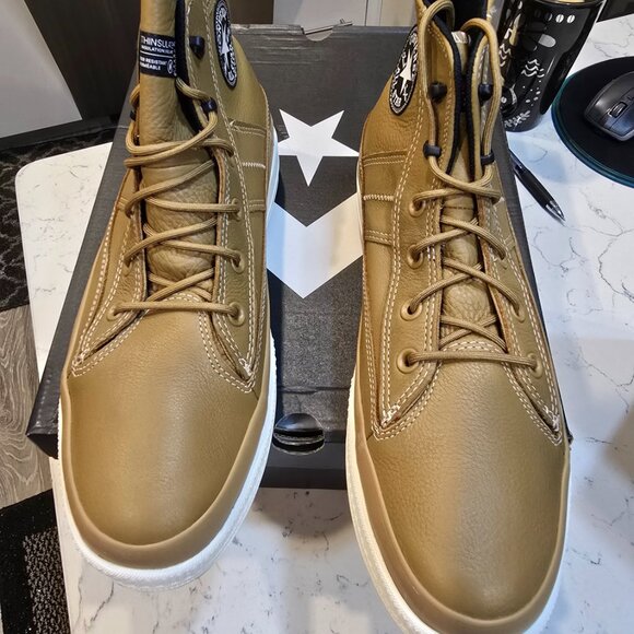 Converse Chuck Taylor All Star Equip Waterproof Hi Boots Brown A08556C Men SZ 10 - Picture 7 of 11